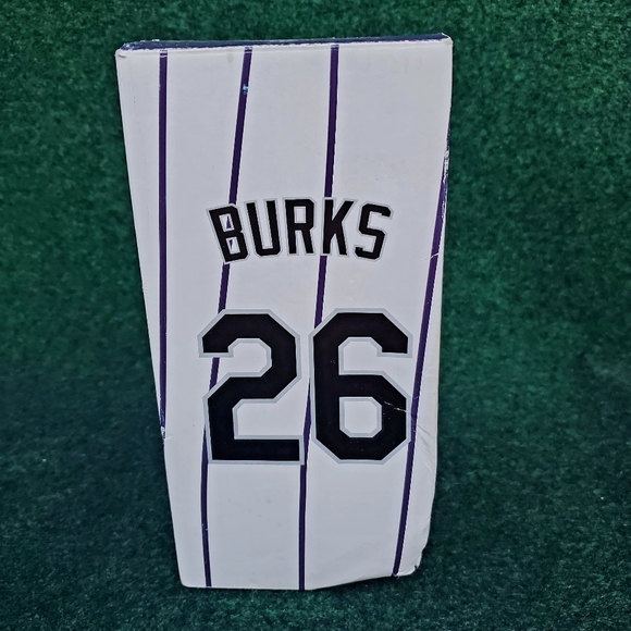 Ellis Burks 26 Colorado Rockies, Bobblehead, 2013, 20th Anniversary, - Picture 4 of 9